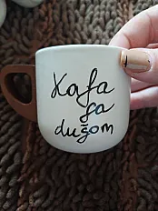 Ručno radjena šolja 
