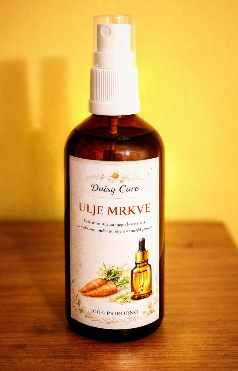 Ulje mrkve za kožu — slika 1