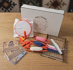 Mali čuvar zanata: Set za tkanje i vez