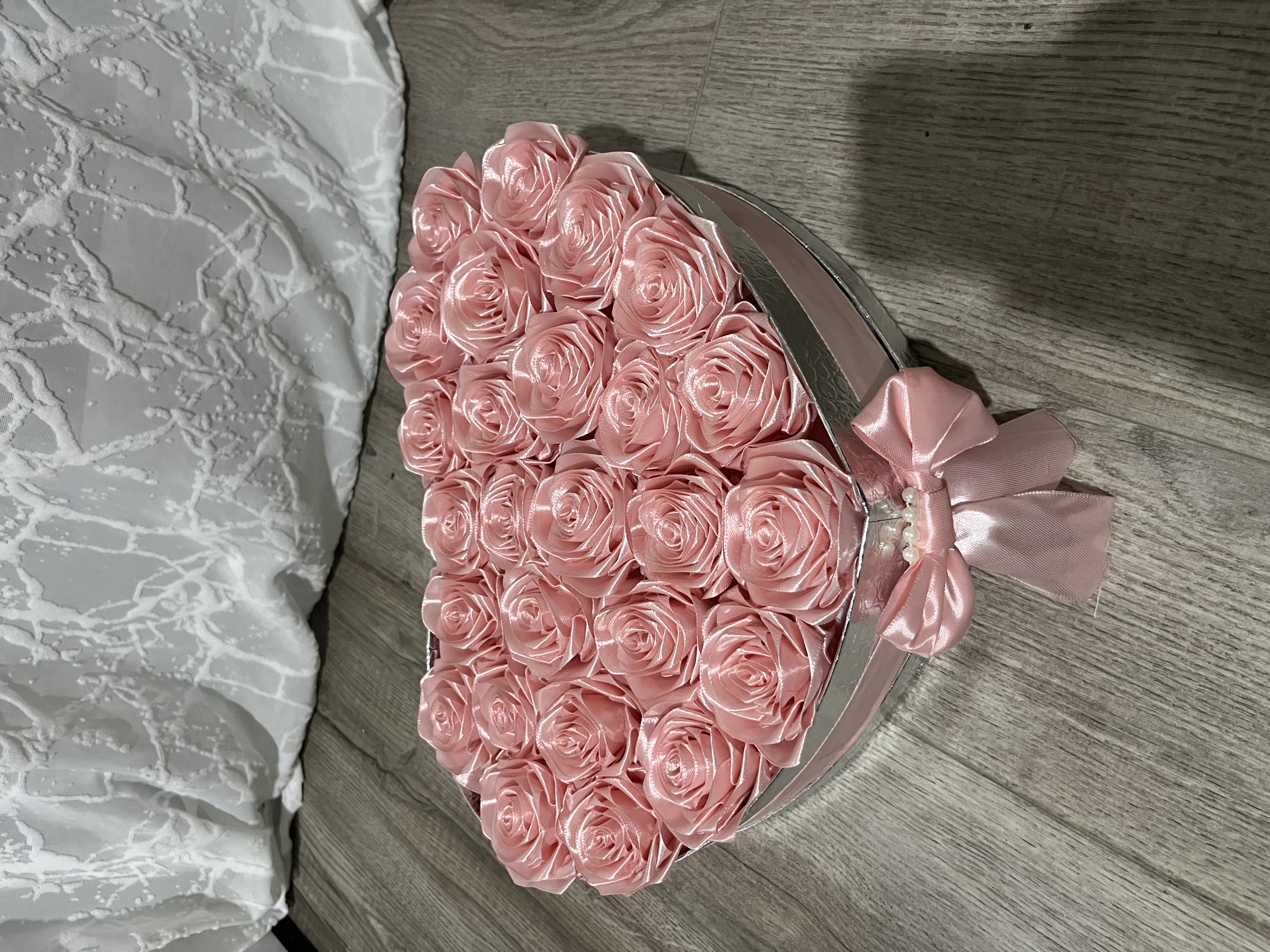 Velvet Rose Heart Box — slika 1