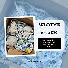Gipsani set figura svemir