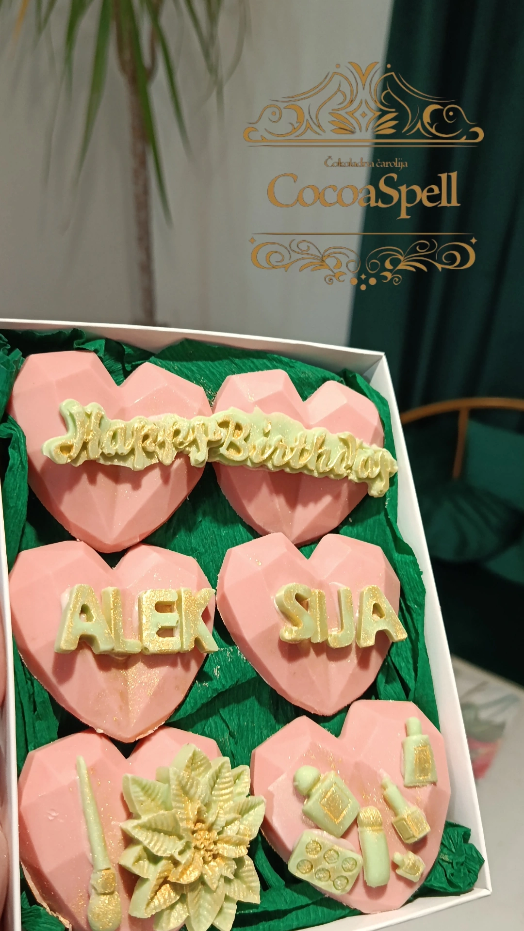 Personalizovana Čokoladna srca  — slika 1