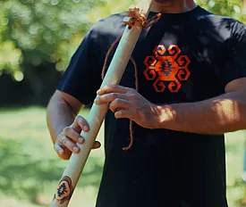 Native American Style flauta - Smreka (Low C) - Ručni rad