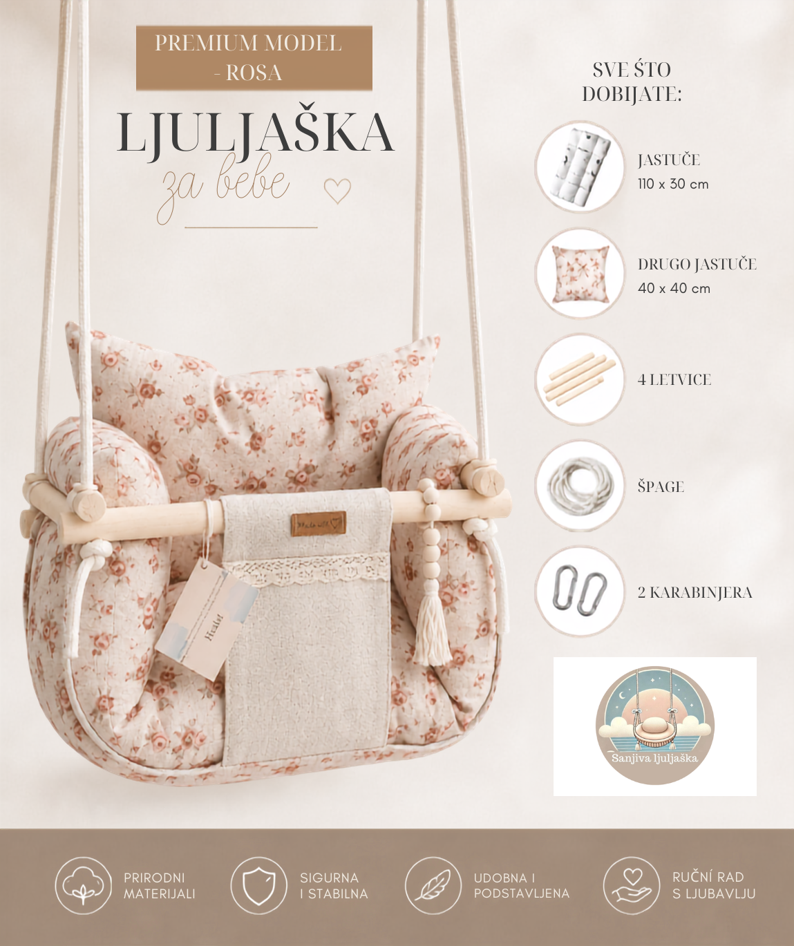 Ljuljaška Rosa — slika 1