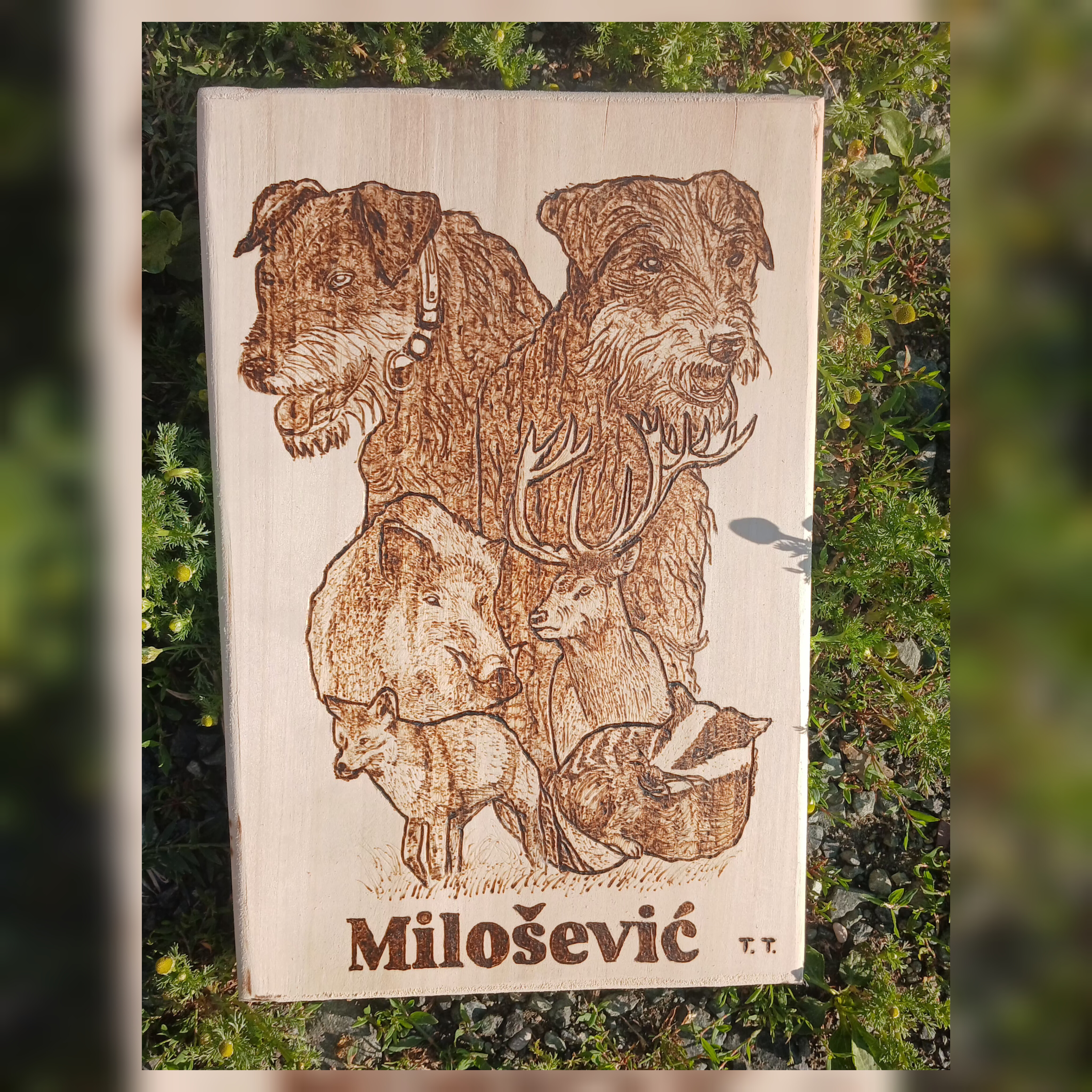 Lovacki motiv — slika 1