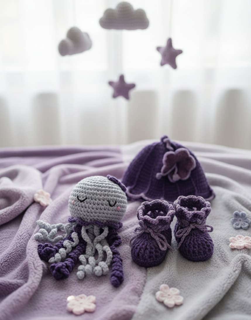 Heklani "Lila set" — slika 1