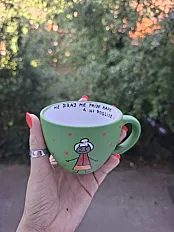Rucno oslikana solja