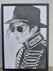 Michael Jackson portret 