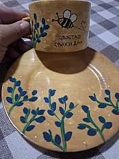 Ručno radjena šolja 