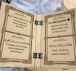 Personalizovana kutija/stalak za Kur'an 