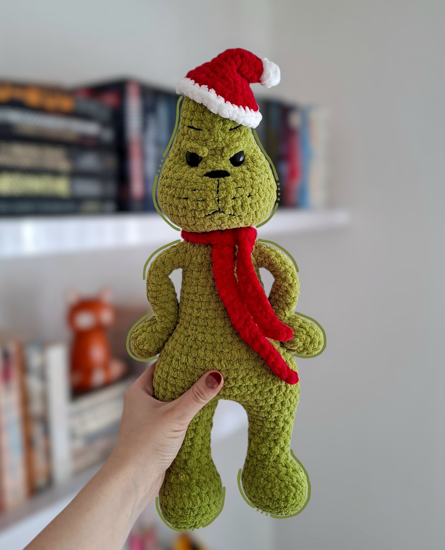 Heklana igračka Grinch — slika 1