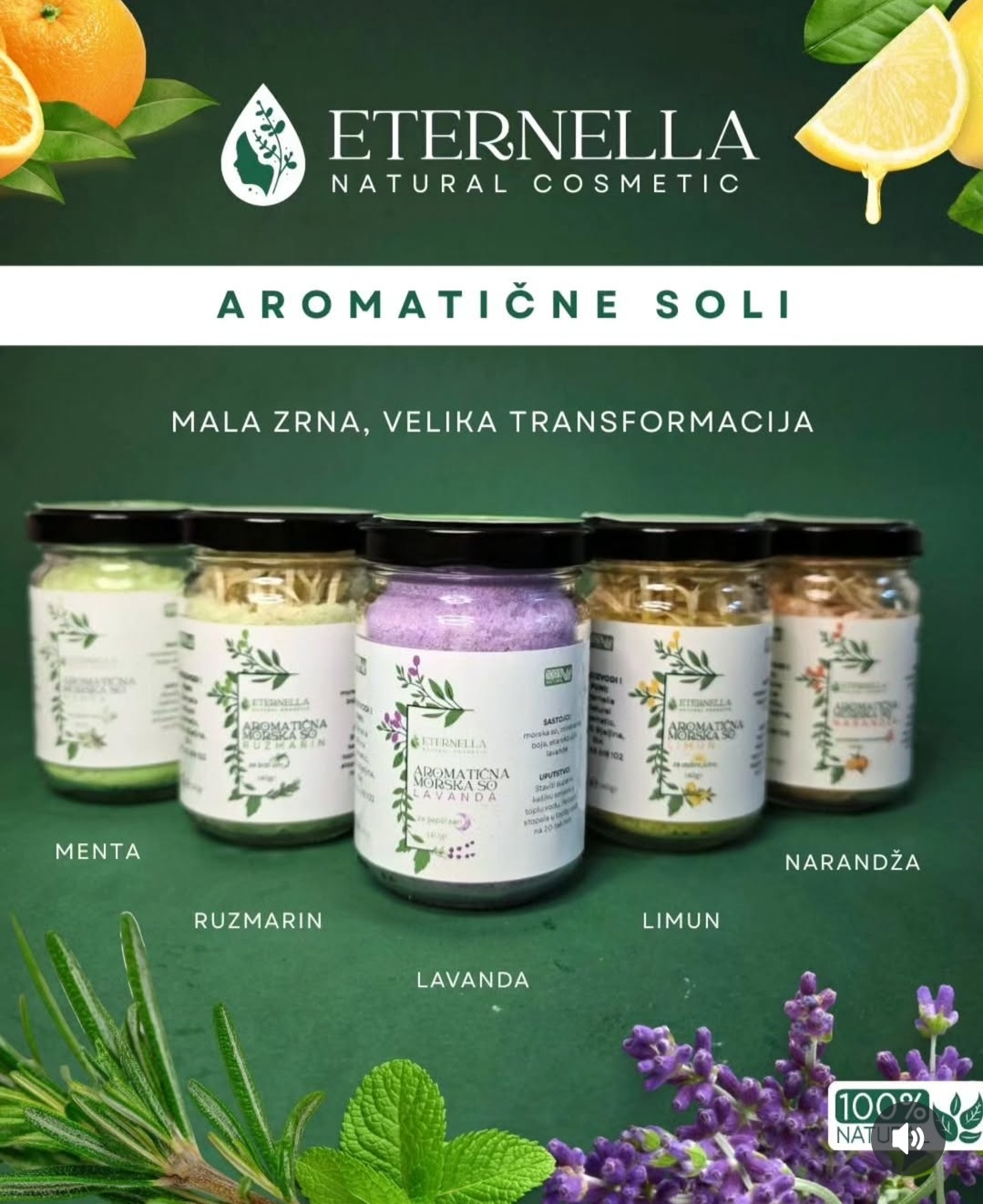 Aromatične soli za kupanje  — slika 1