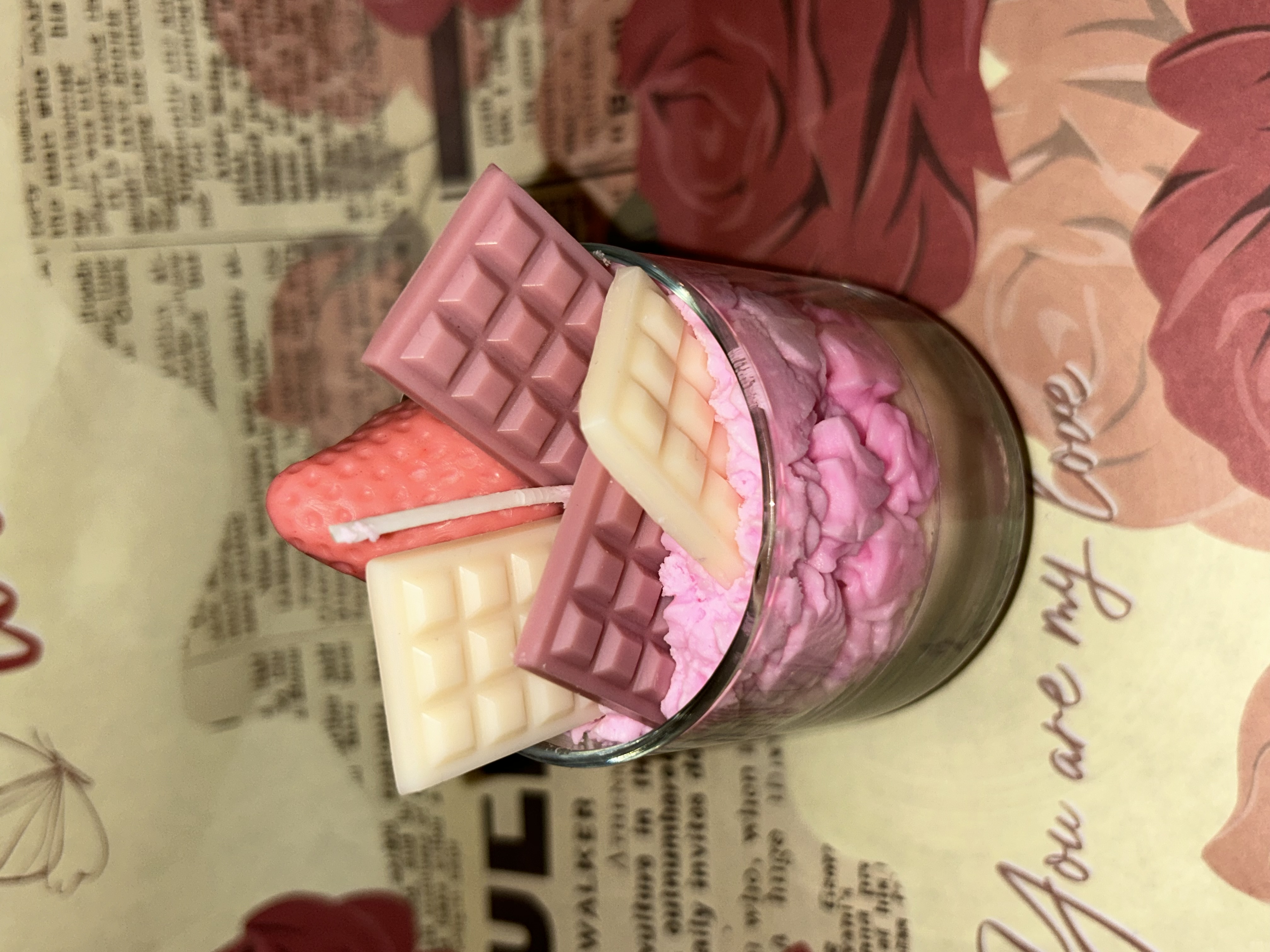 Mirisna svijeca čokoladna fantazija — slika 1
