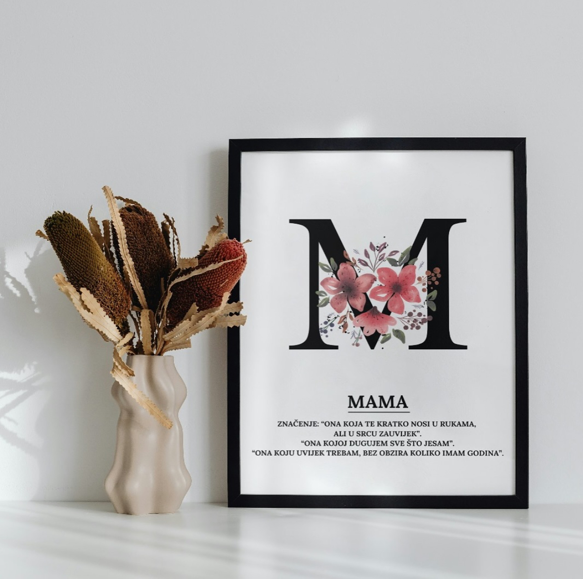 Dizajnirani poster MAMA — slika 1