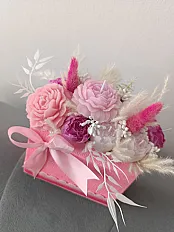 Candle rose box 