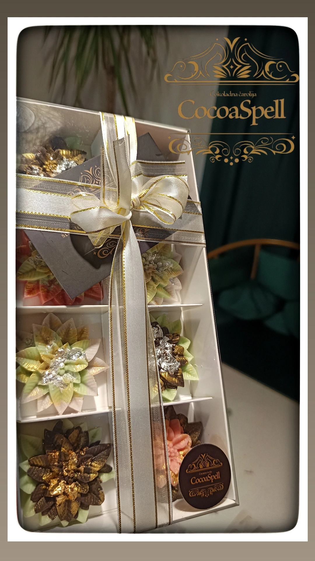 Čokoladni Elegant Roses Set  — slika 1