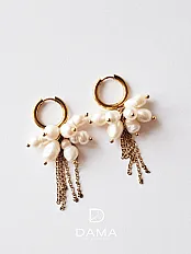 Naušnice pearls 