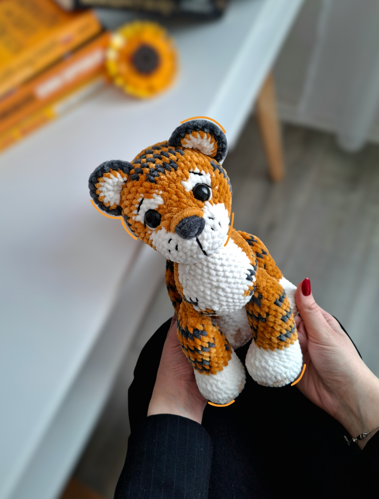 Heklana igračka tigar  — slika 1