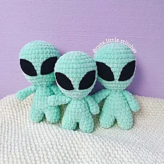 Heklane igračke - alien vanzemaljac