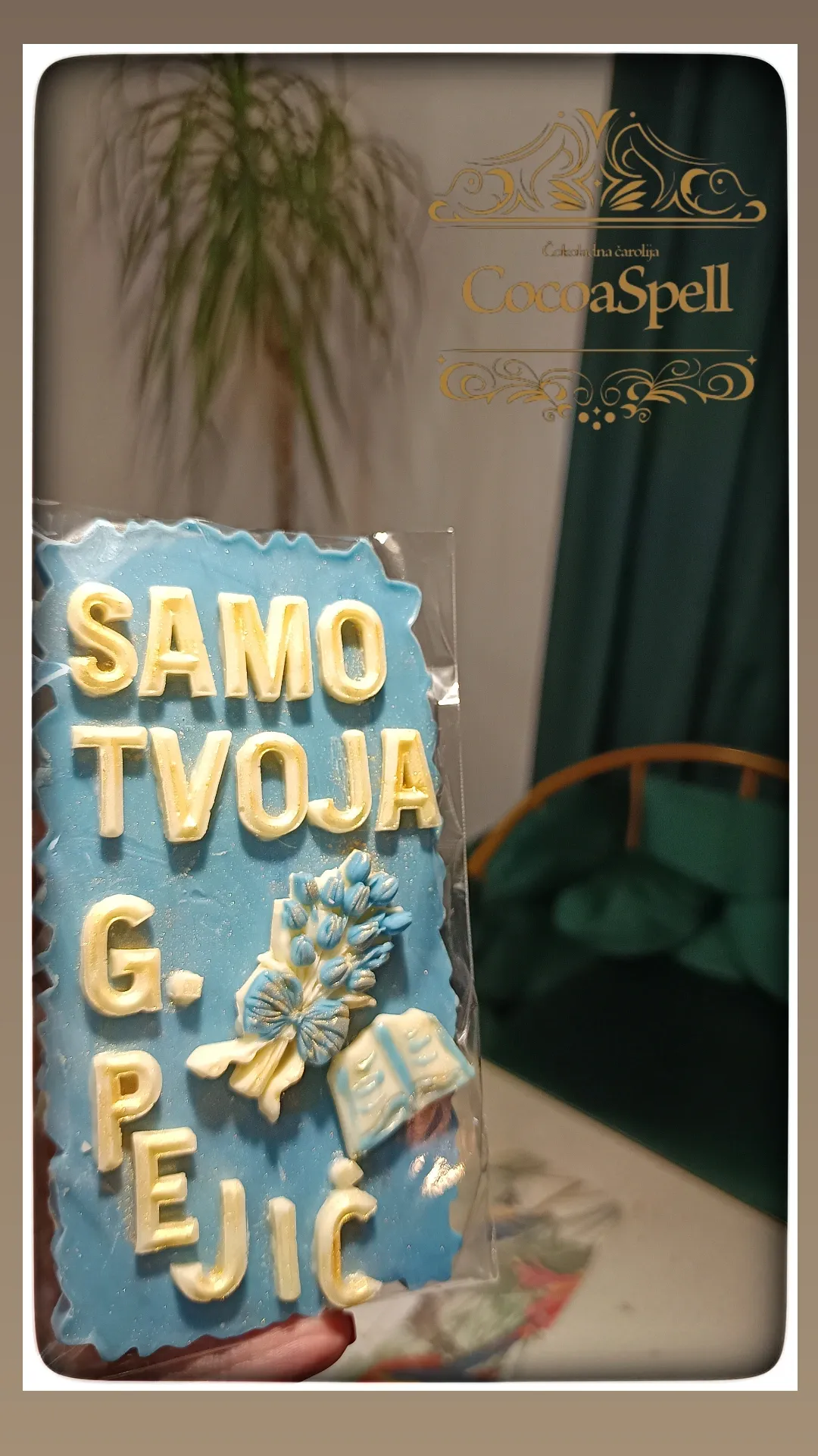 Personalizovana čokolada ,, SamoTvoja,,  — slika 1