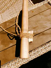 Native American Style flauta - Jasen (Mid A) - Ručni rad — slika 4