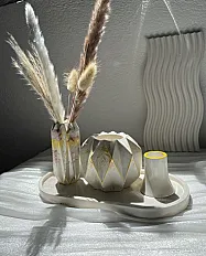 Set gipsanih figurica — slika 3