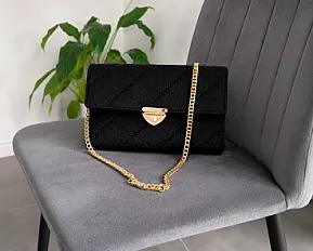 Crna elegantna torba — minijatura 2