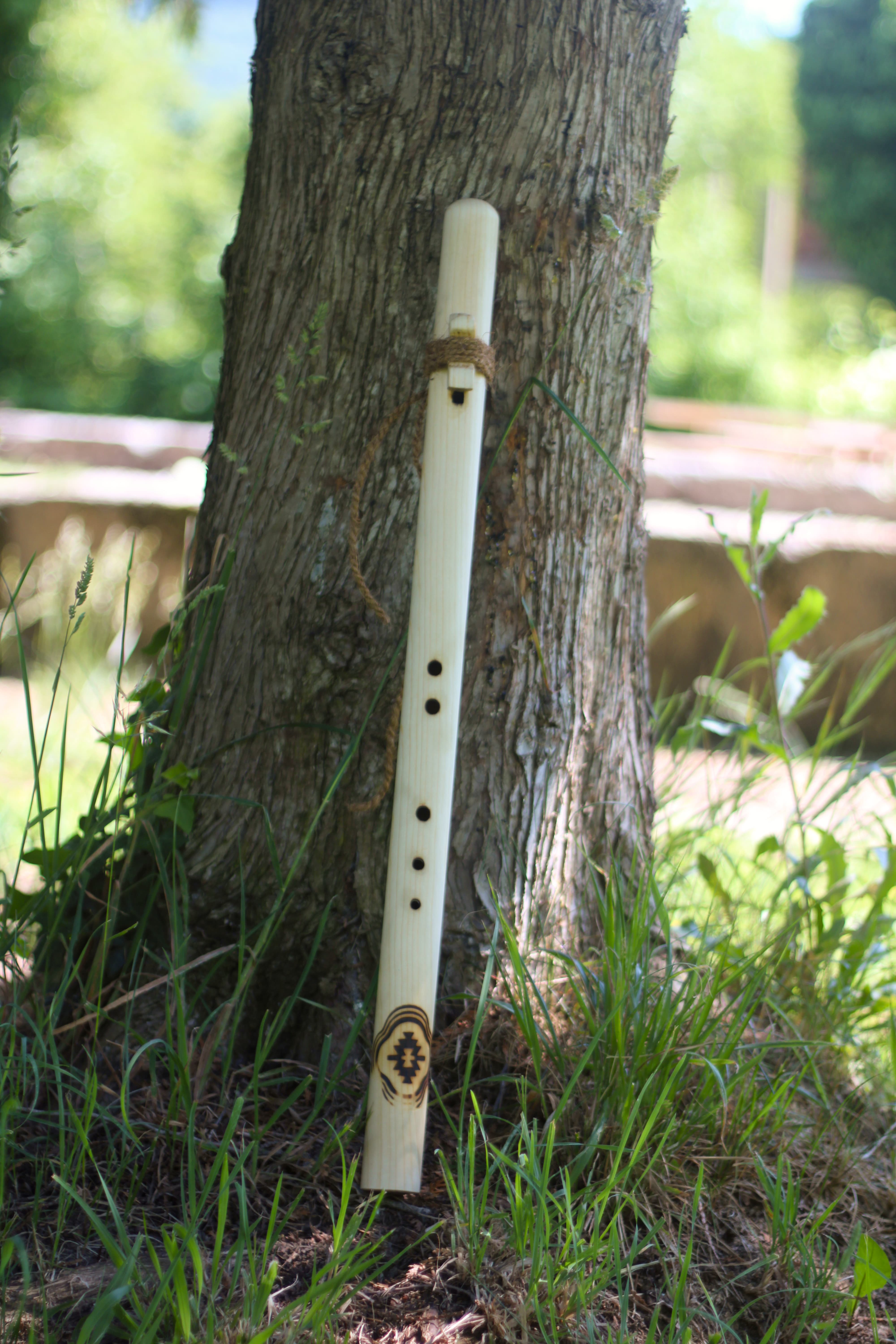 Native American Style flauta - Smreka (Low C) - Ručni rad — slika 4