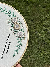 Personalizirani vezeni đerđef  — slika 2