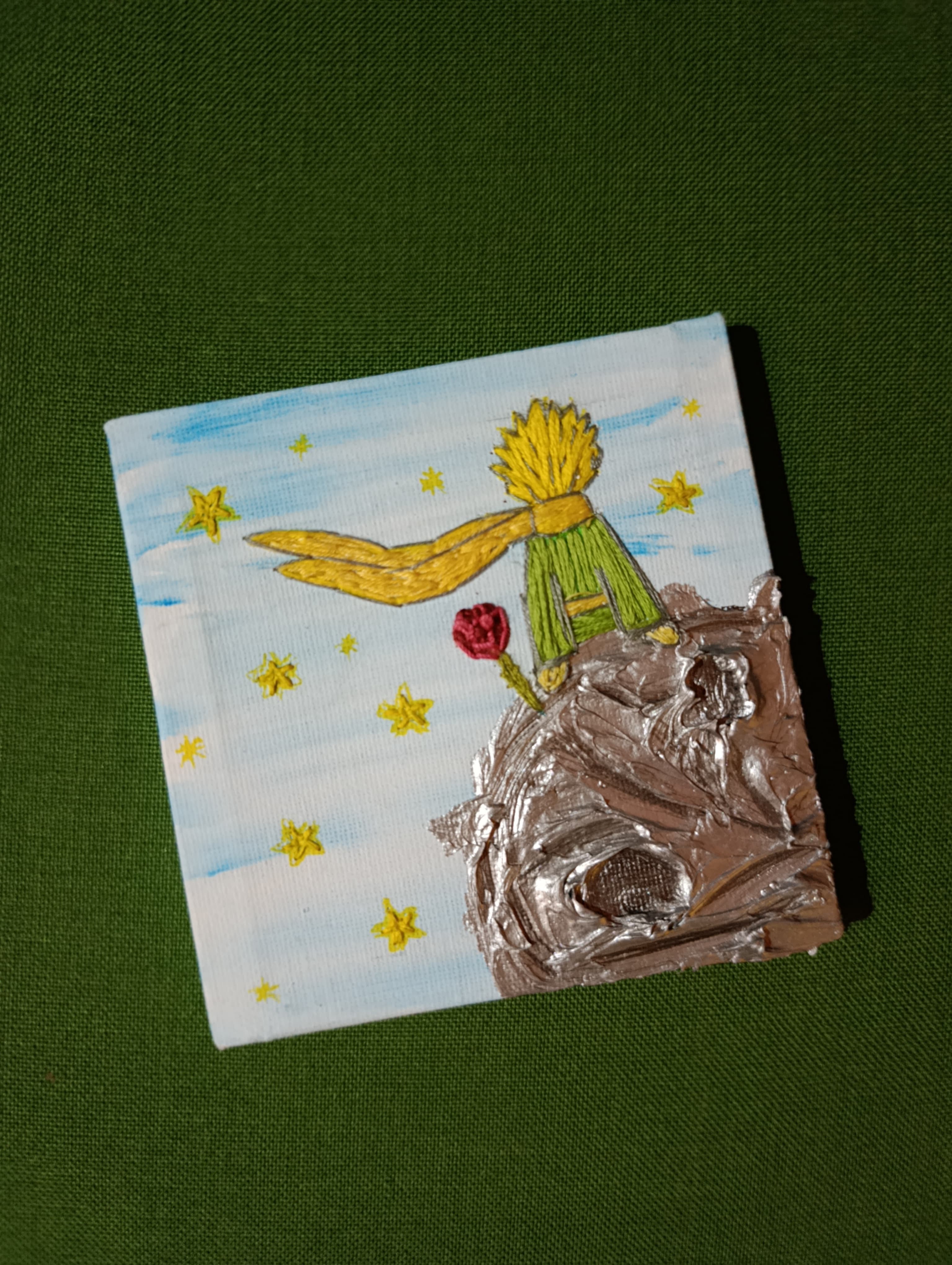 Mali princ vezena slika — slika 3