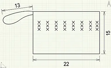 IVA bag (dvobojna) — slika 2