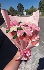 Roze plišani buket  — minijatura 5