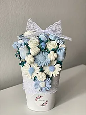 Buket blue harmony🦋 — slika 2