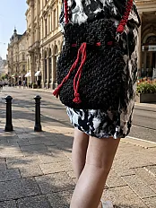 SACK bag ❤️🖤  — slika 4