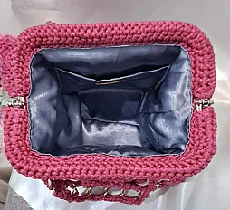 Clutch torbica sa ružom  — slika 2