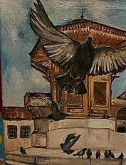Umjetnička slika “Sebilj” — slika 2