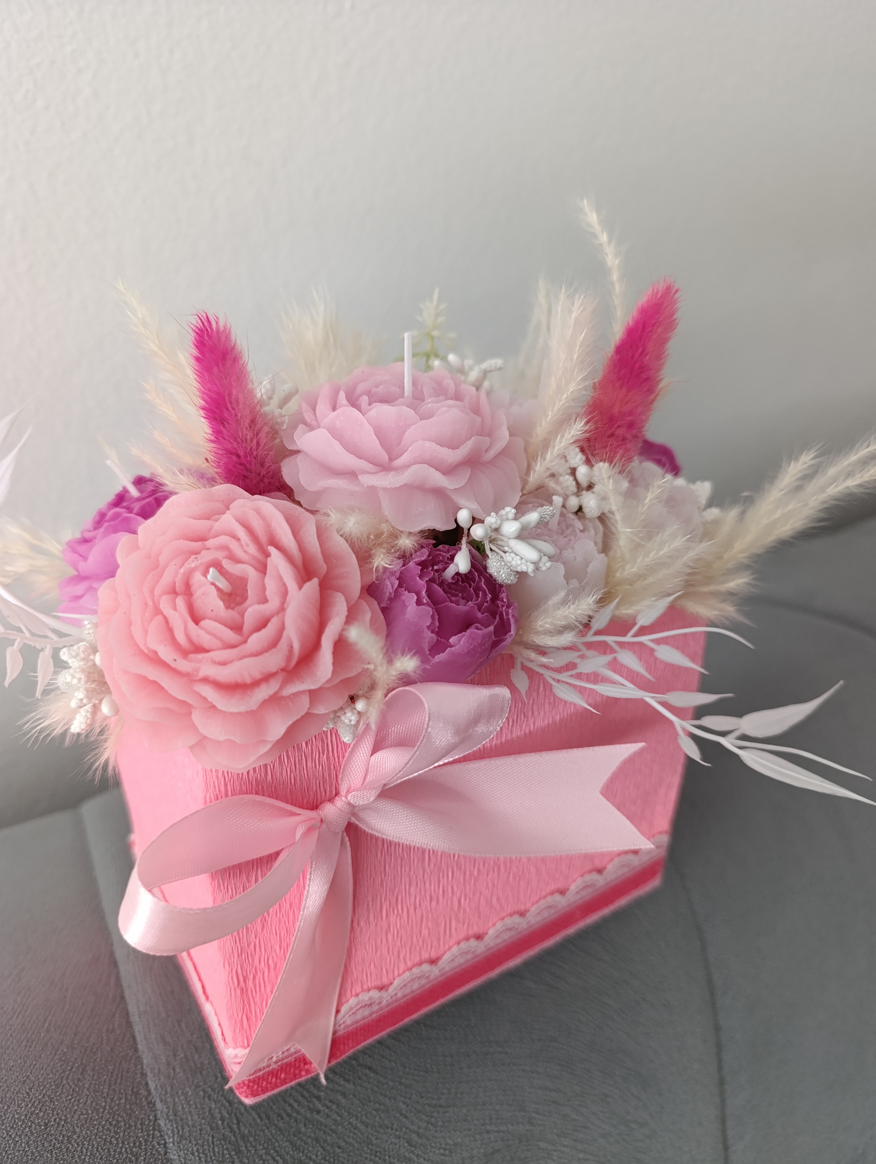 Candle rose box  — slika 3