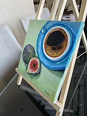 Umjetnička slika, Letnja kafa — slika 2