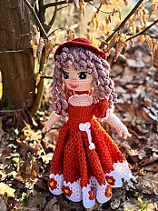 Heklana lutka Jesenka — minijatura 3
