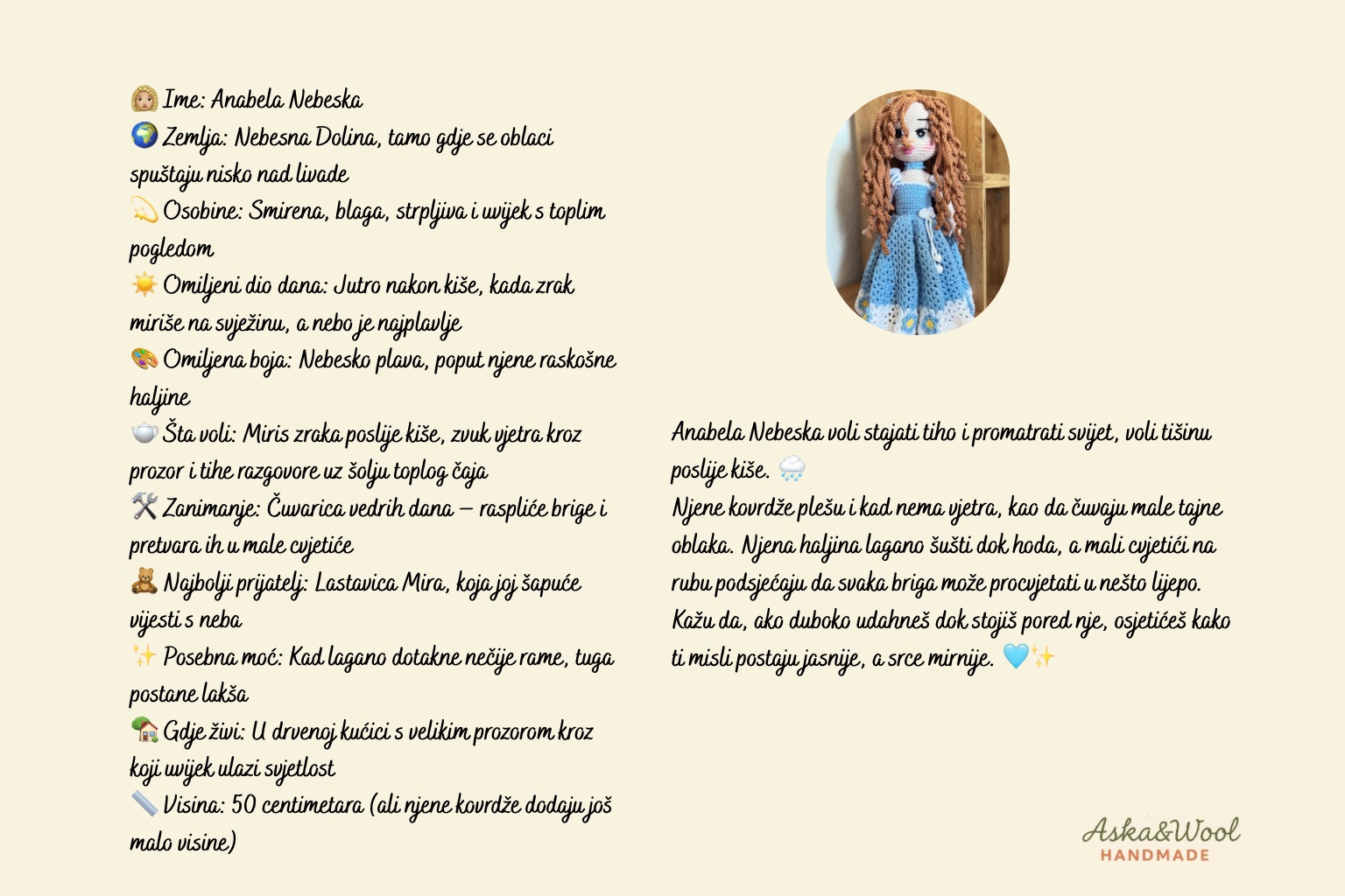 Heklana lutka Anabela — slika 6