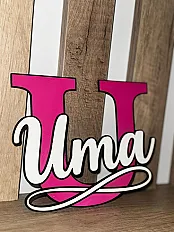 3D slovo sa imenom — minijatura 3