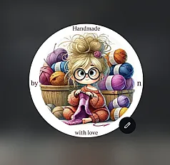 Handmade with love by N logo
